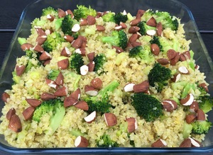 Quinoa med broccoli