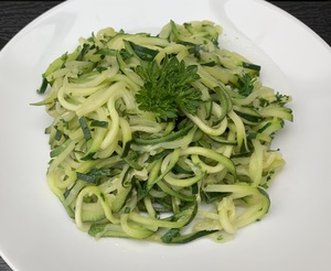 Squashspaghetti med persille