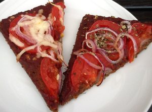 Rugbrødspizza